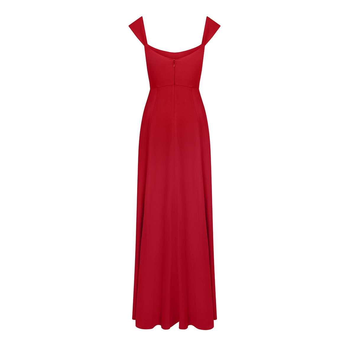 Lelia Dress In Tulip Red