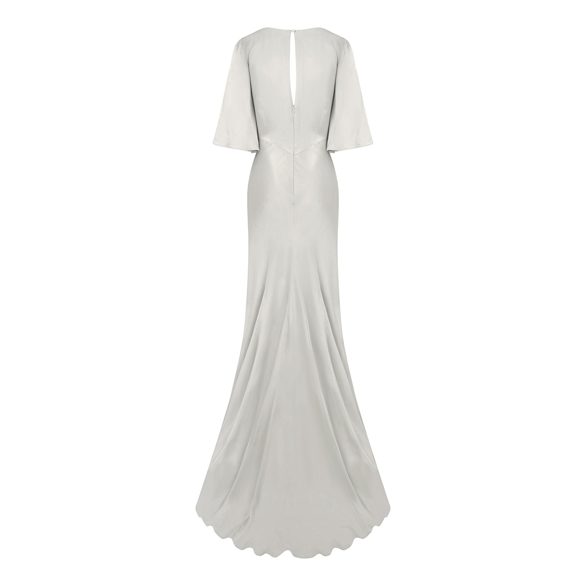 Xanthe dress in Oyster Ivory