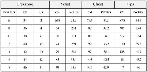 SIZE GUIDE