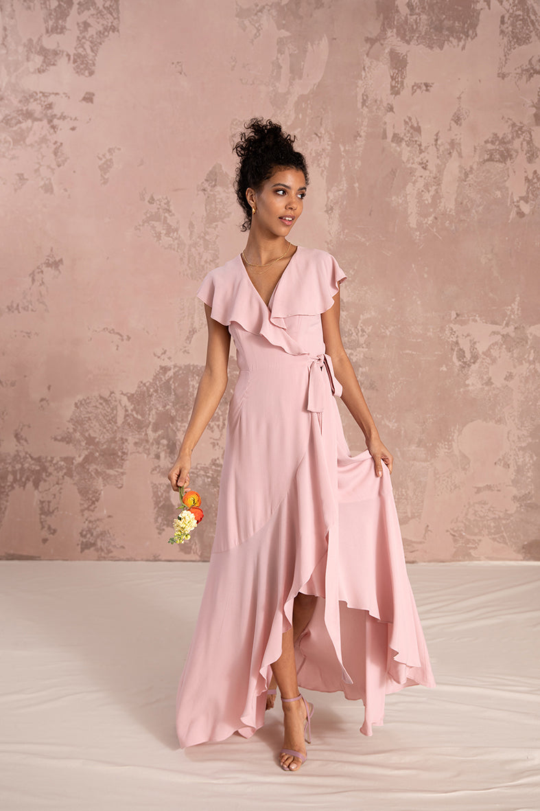 Willow Dress in Blush Pink