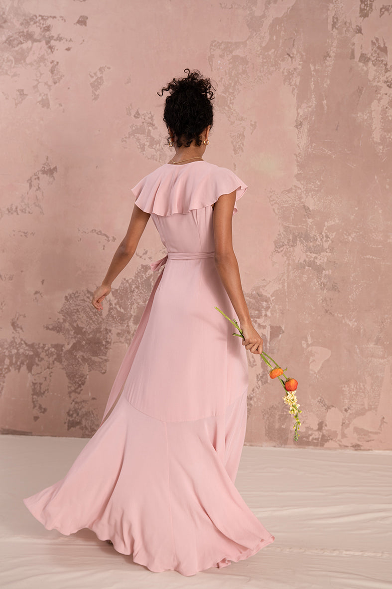 Willow Dress in Blush Pink