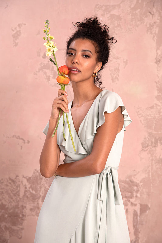 Willow Dress in Sage Green