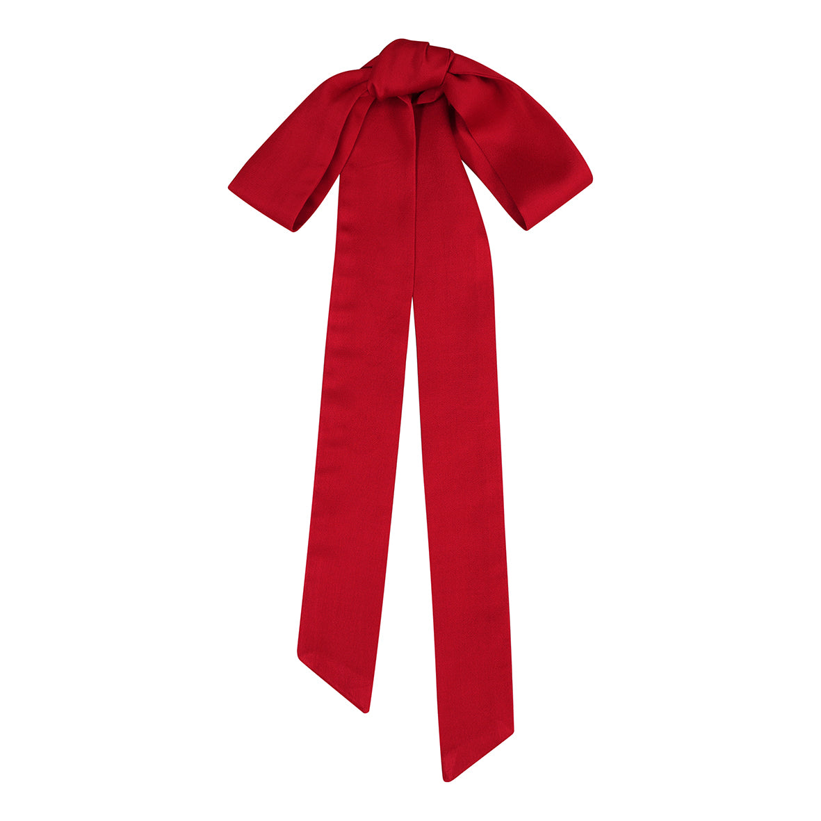 Athena Hair Tie In Tulip Red