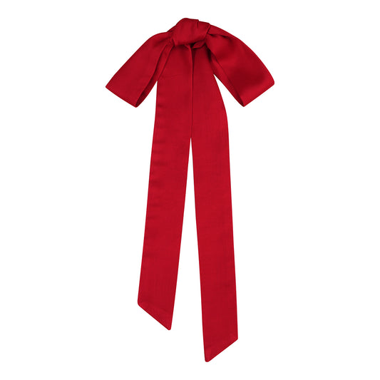 Athena Hair Tie In Tulip Red