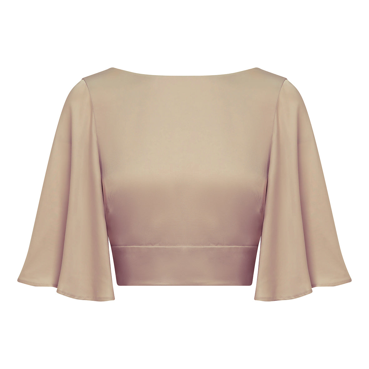 Romy Top In Champagne Beige