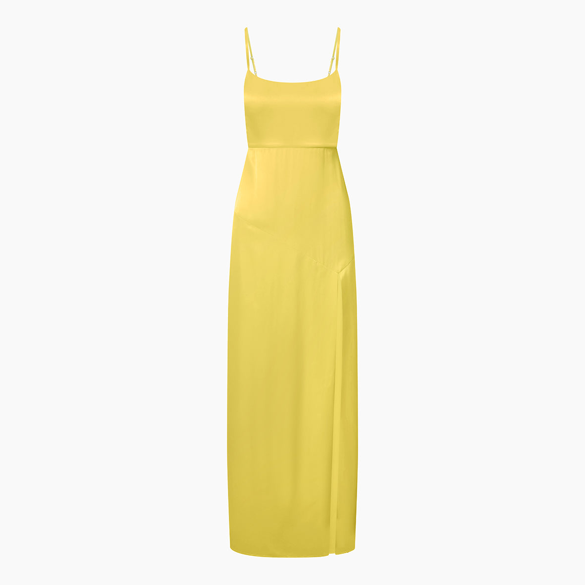 Grace Maxi Dress In Lemon Yellow