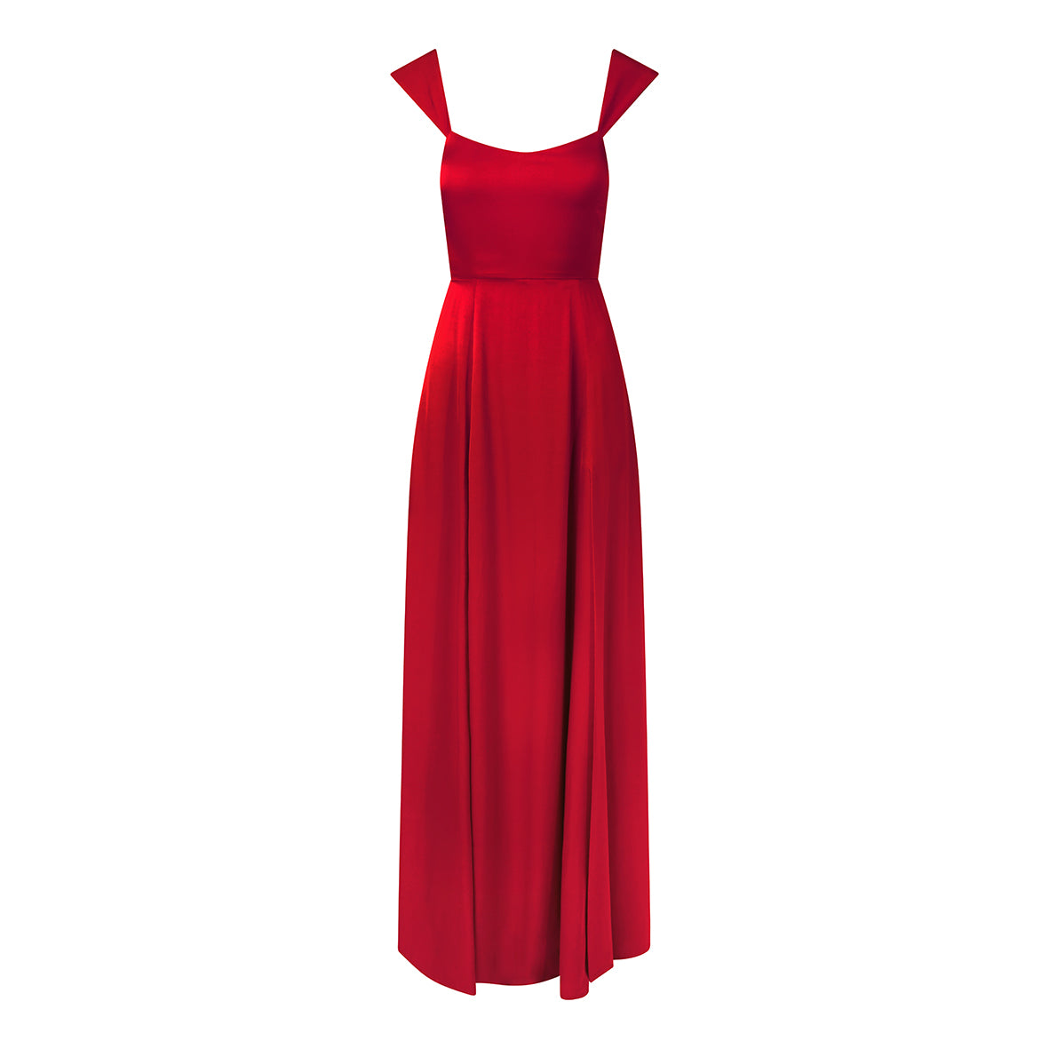 Lelia Dress In Tulip Red