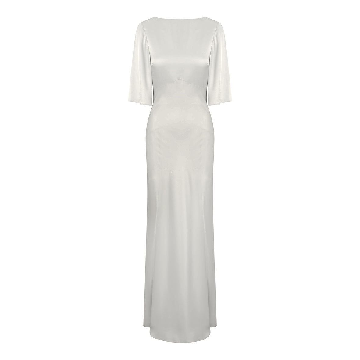 Xanthe dress in Oyster Ivory